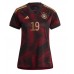 Günstige Deutschland Leroy Sane #19 Auswärts Fussballtrikot Damen WM 2022 Kurzarm